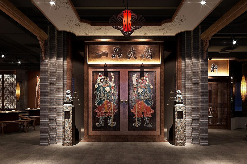 火鍋店門(mén)頭裝修設(shè)計(jì)效果圖照片錦集