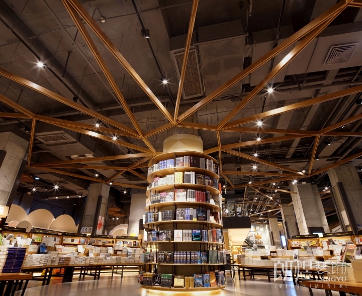 創意書店裝修-大廳效果圖