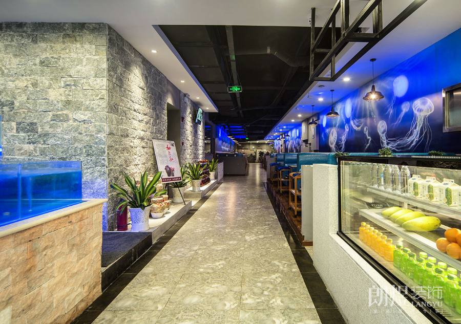 海鮮餐廳設計效果圖