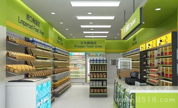便利店裝修設計效果圖精選