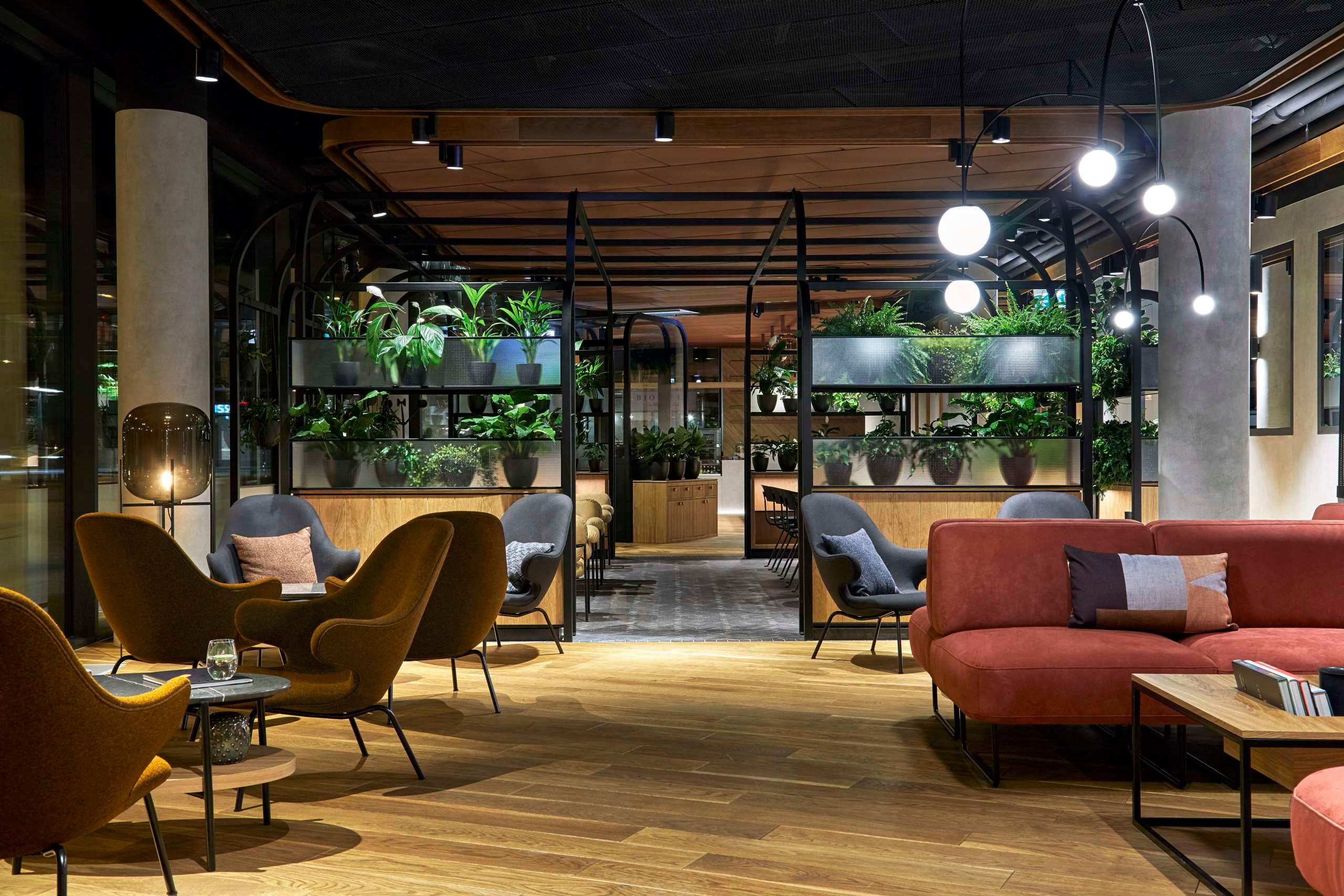 酒店交流區(qū)裝修設計