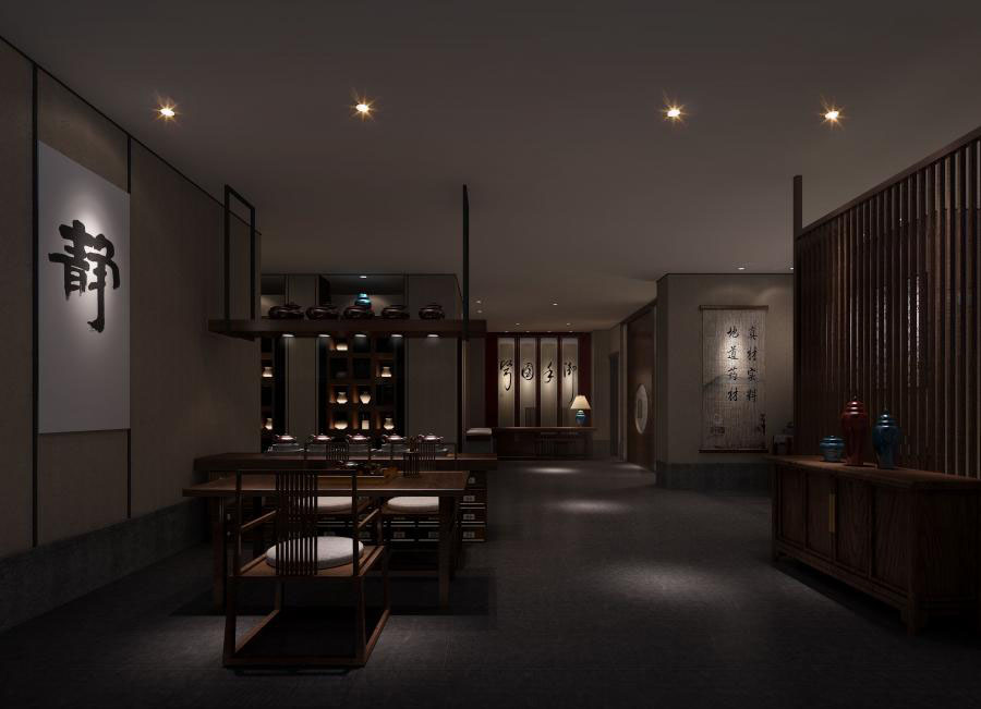 小型中醫館裝修設計效果圖