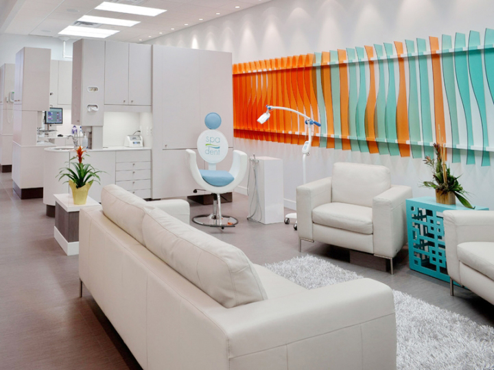 牙科口腔診所洽談室裝修設(shè)計效果圖