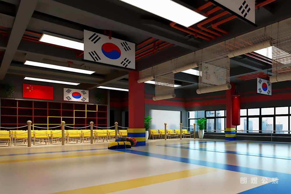 跆拳道館室內布置圖