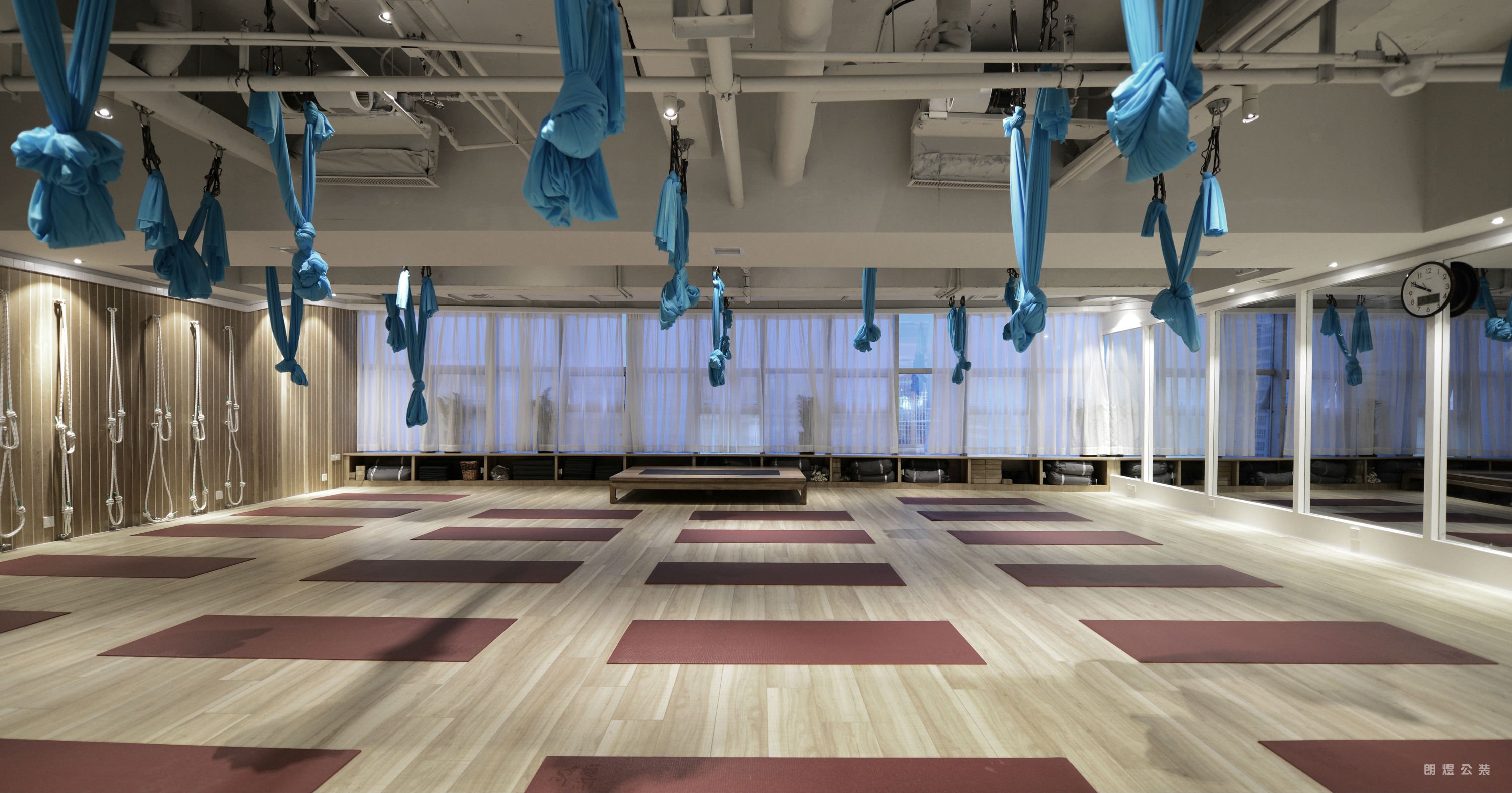 瑜伽館現代裝修設計風格