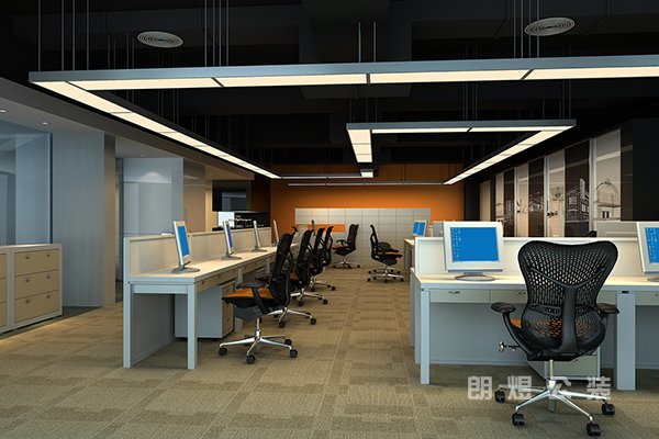 現代辦公室裝修效果圖