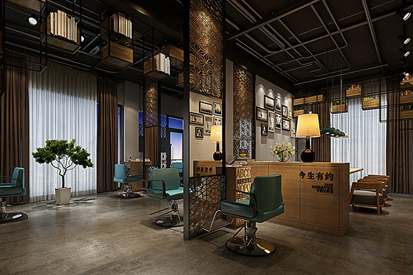 成都理發店裝修布置設計方案解析