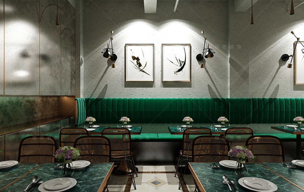 時尚小型網紅酒吧裝修效果圖