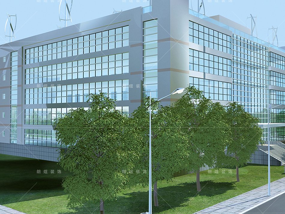 工業園區標準廠房裝修效果圖