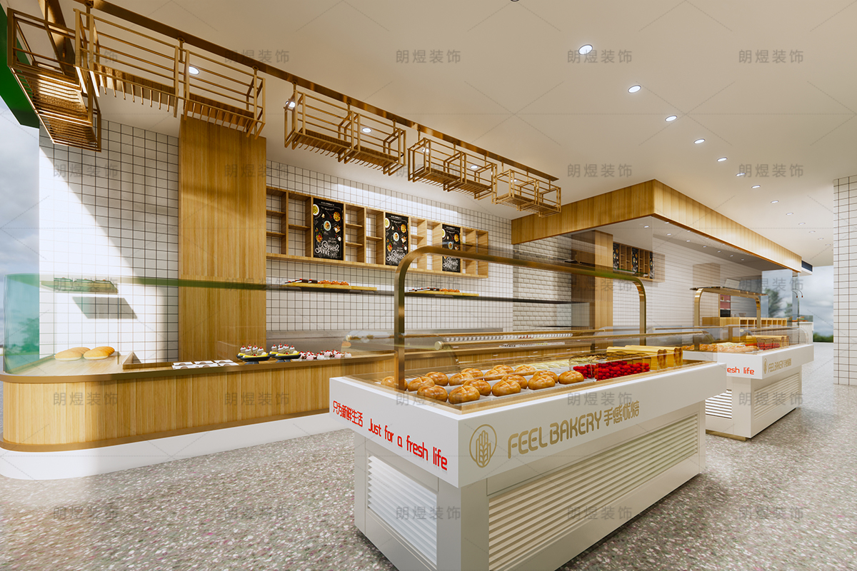 商場甜品店裝修設(shè)計(jì)效果圖
