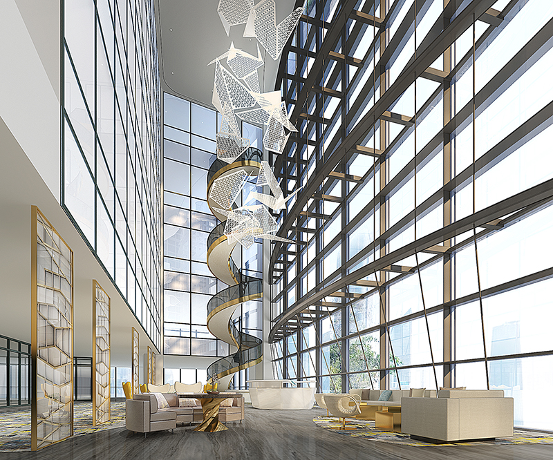 寫字樓裝修設計效果圖