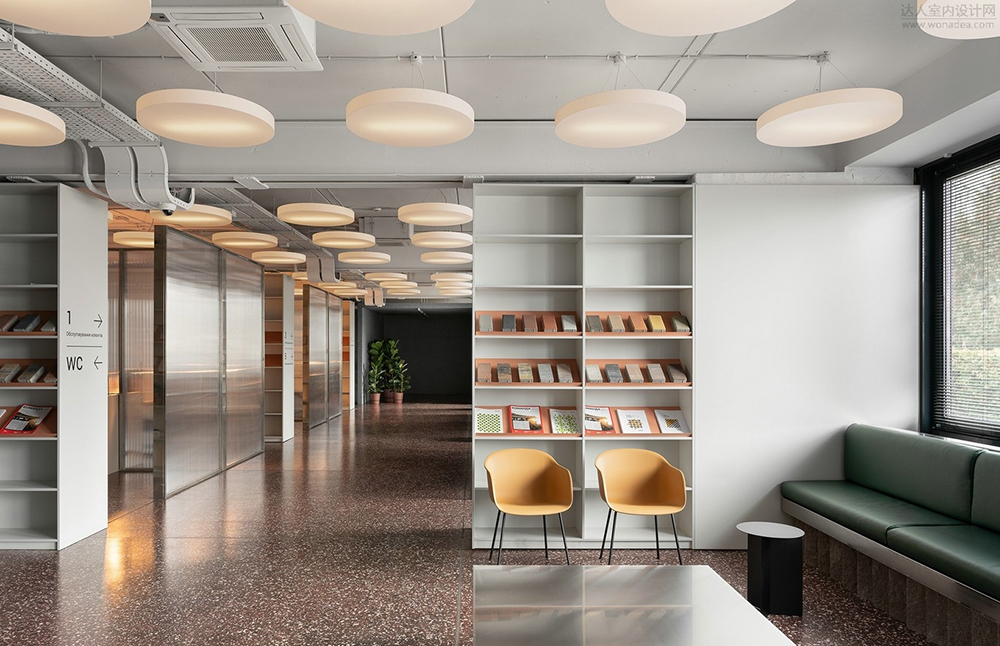 寫字樓裝修施工效果圖