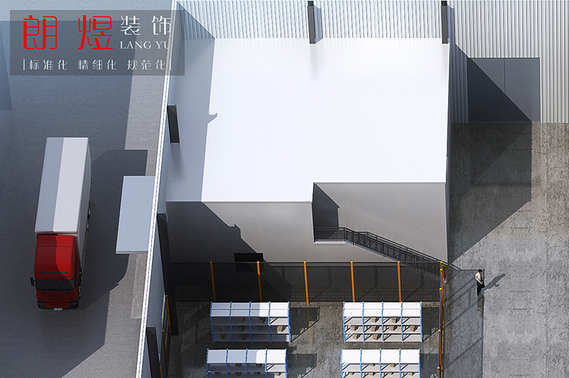 成都新都區(qū)工業(yè)園區(qū)2000平廠房裝修設(shè)計效果圖