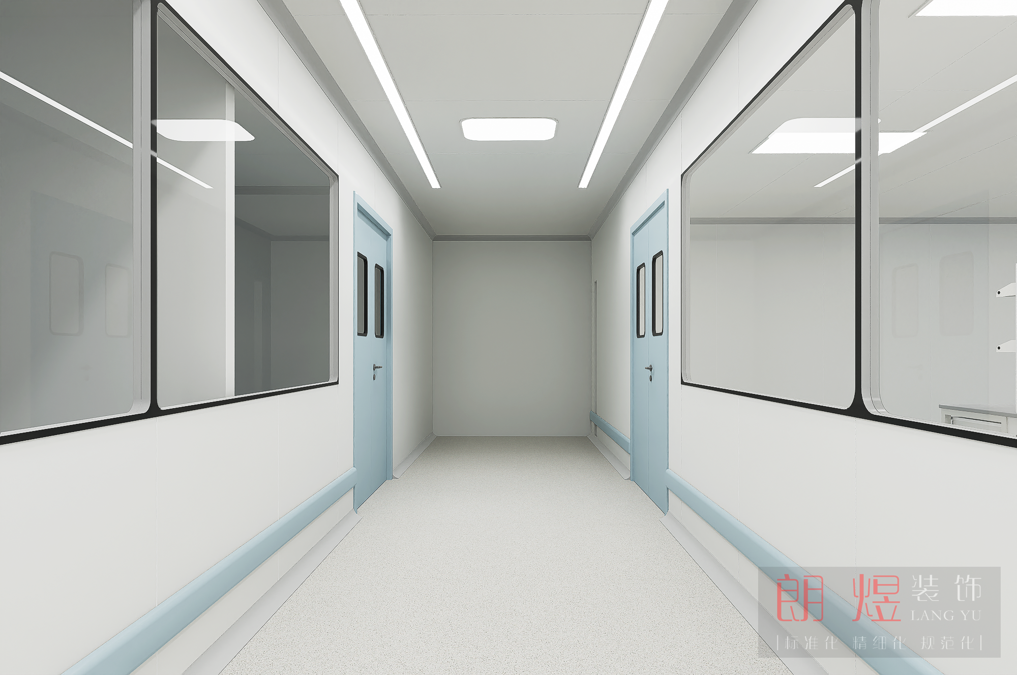 化工廠房實(shí)驗(yàn)室裝修設(shè)計(jì)效果圖