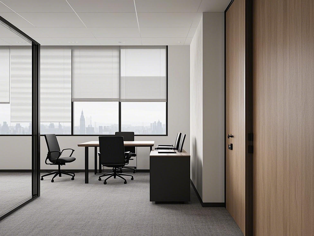 辦公室裝修方案圖紙設計