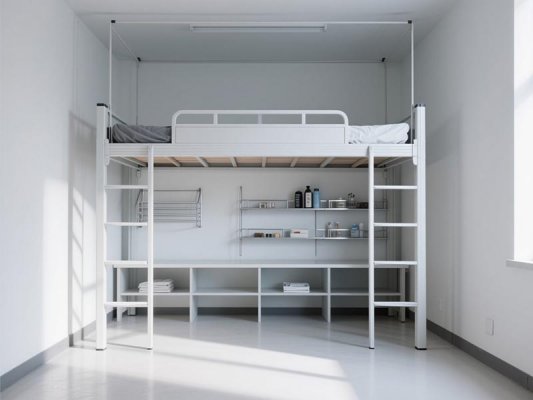 工廠寢室怎么裝修更實用？這 5 個設計技巧，讓 20㎡空間多出 1 間房！