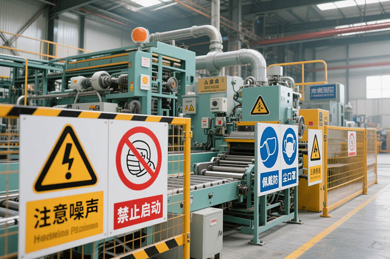 廠房生產(chǎn)線安全標識